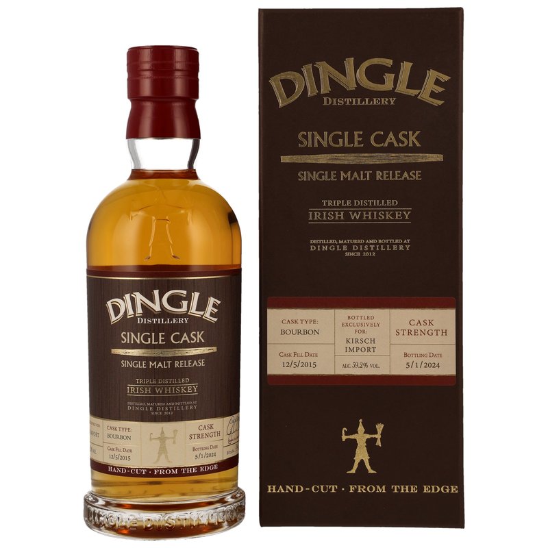 Dingle 2015/2024 - 8 ans Bourbon - Single Cask - Cerise