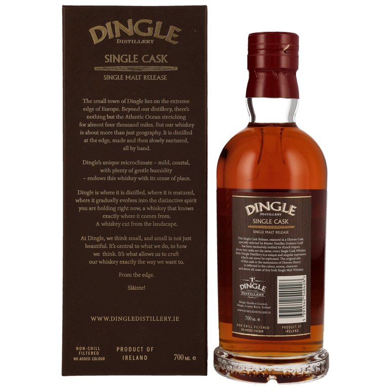 Dingle 2015/2024 - 8 yo Oloroso - Single Cask - Cherry