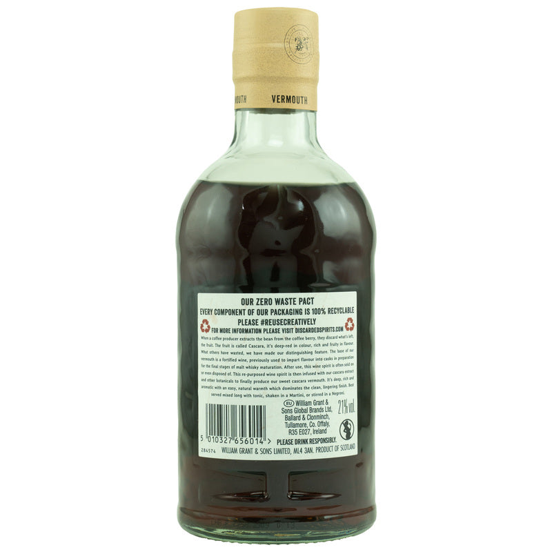 Vermouth Cascara doux jeté