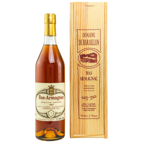 Domaine de Baraillon Bas Armagnac 1965