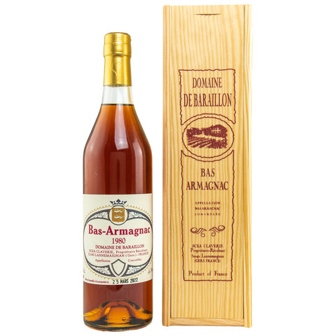 Domaine de Baraillon Bas Armagnac 1980