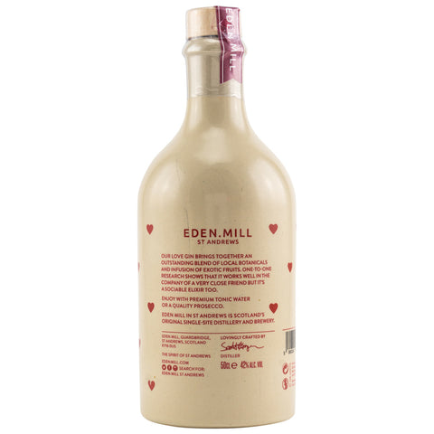 Eden Mill Love Gin - Herzchen Flasche