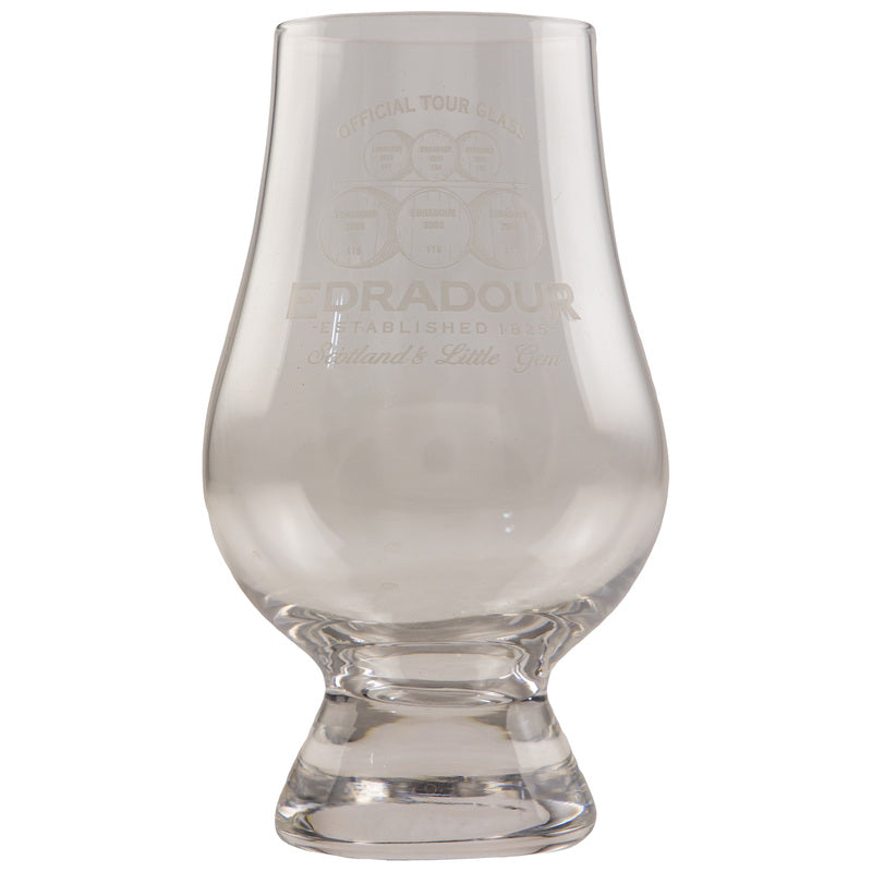 Visite du verre d'Edradour Glencairn