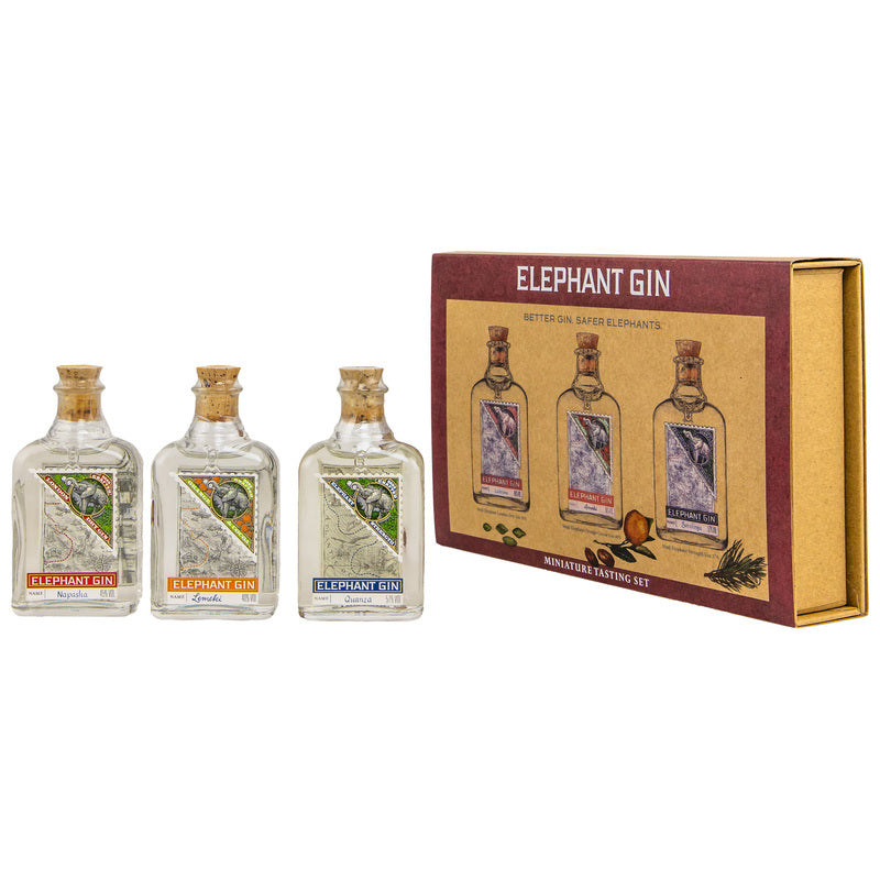 Elephant Gin Mini Tasting Set 3x0.05l
