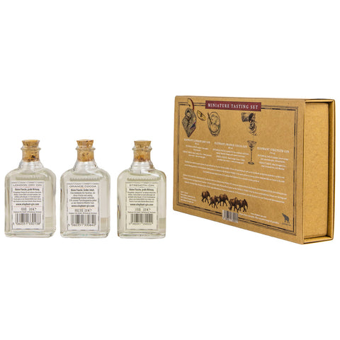 Elephant Gin Mini Tastingset 3x0,05l