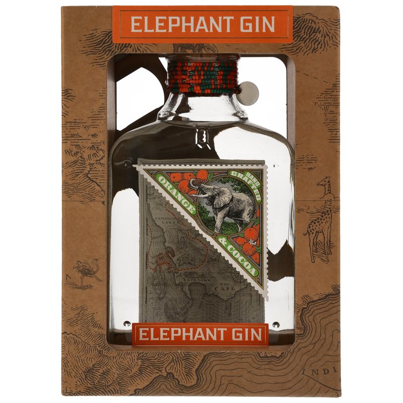 Elephant Gin Orange Cocoa with Opener