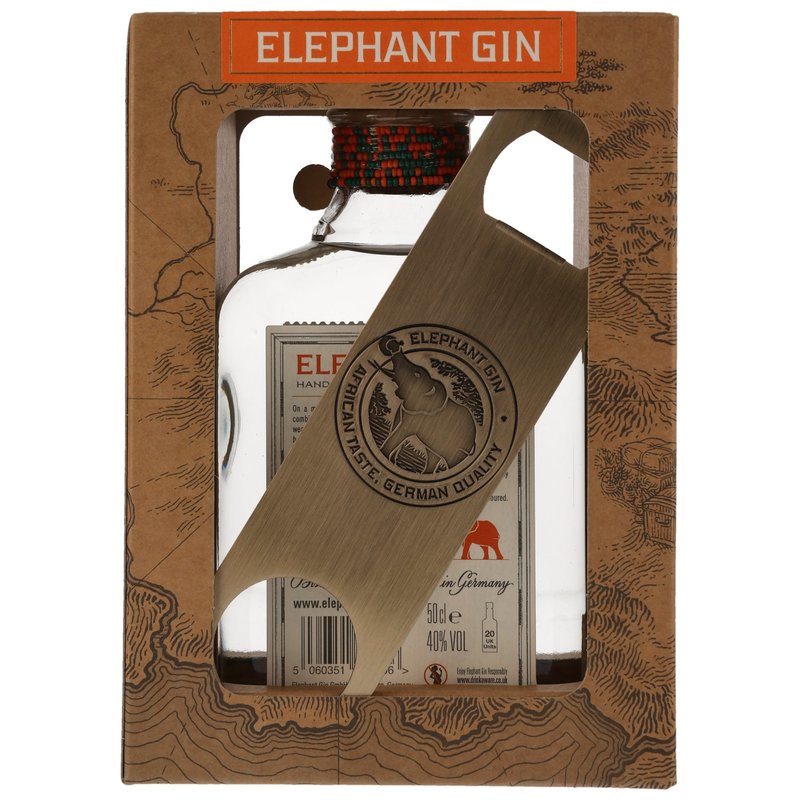 Elephant Gin Orange Cocoa with Opener