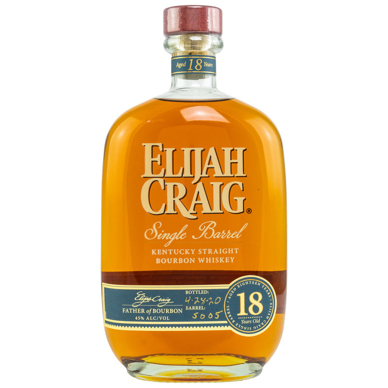 Elijah Craig 18 yo