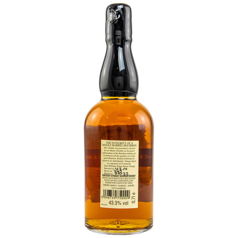 Evan Williams 2014/2022 - 8 yo - Single Barrel