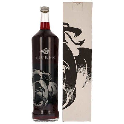 FICKEN Liqueur 3 litre dragon bottle