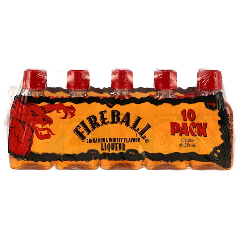 Fireball Liqueur  Pack 10x 0,05l