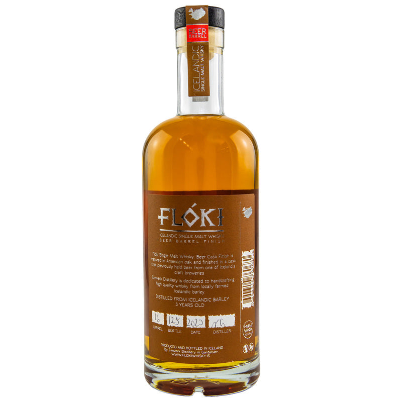 Floki Single Malt Whisky Bière Finition Baril - 700ml