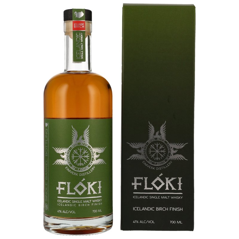 Floki Single Malt Whisky Islandais Finition Bouleau en GP - 700ml