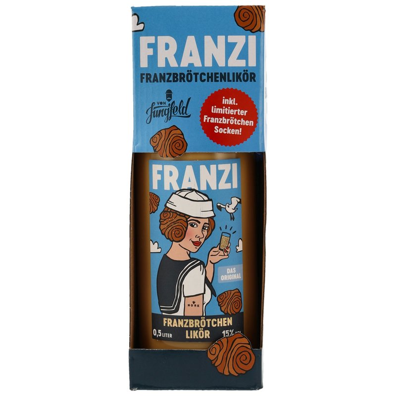 Franzi Franzbrötchen Liqueur - Socks Edition