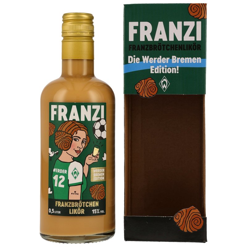Franzi Franzbrötchen Liqueur - Édition Werder Brême