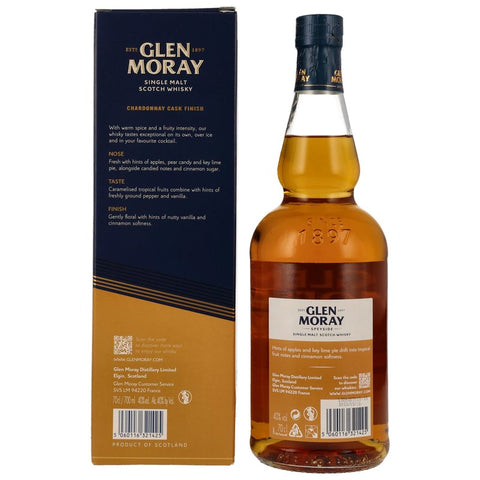 Finition en fût de Chardonnay Glen Moray