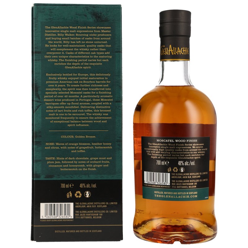 GlenAllachie 12 y.o. Moscatel Wood Finish