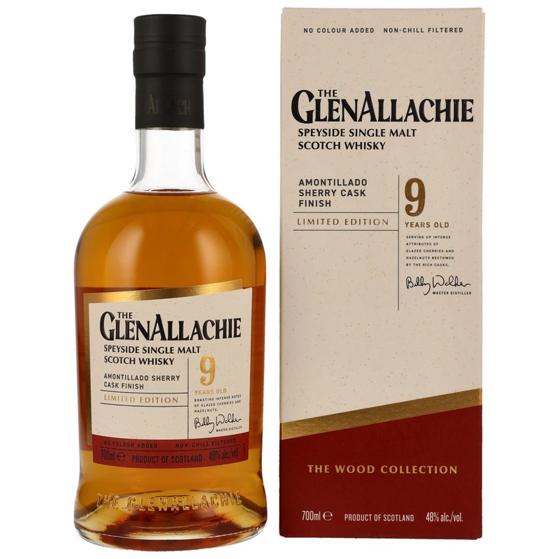 GlenAllachie - 9 yo - Amontillado Sherry Finish - Limited Edition