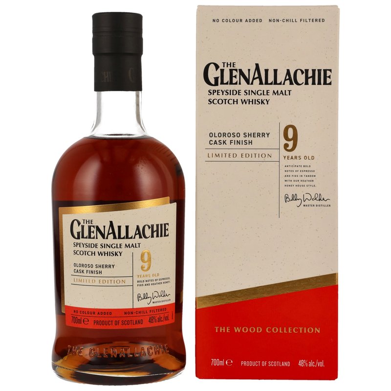 GlenAllachie - 9 yo - Oloroso Sherry Finish - Limited Edition