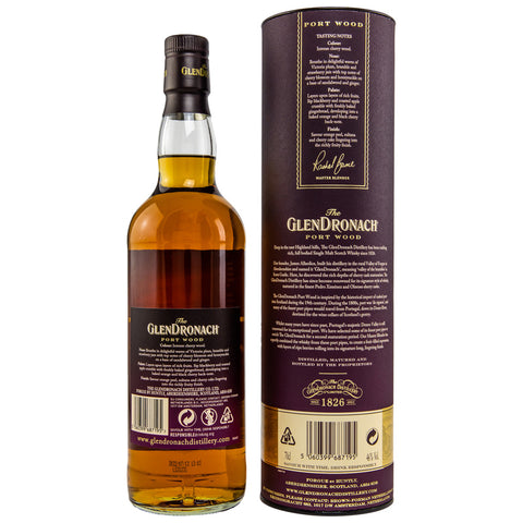 Glendronach Port Wood