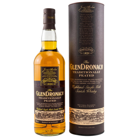 Glendronach traditionnellement tourbé