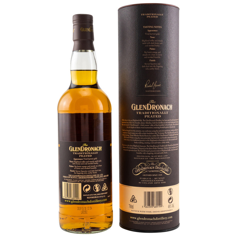 Glendronach traditionnellement tourbé