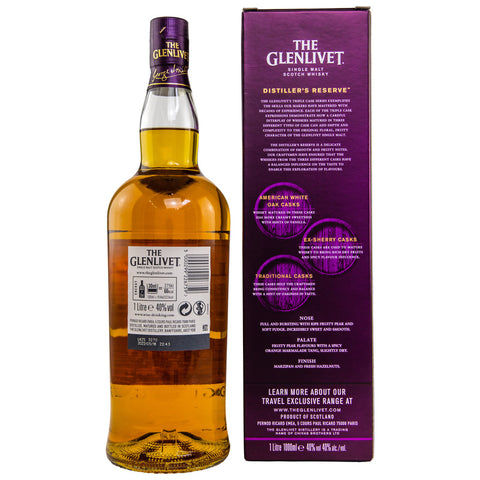 Glenlivet Distillers Reserve Triple Cask Élevé