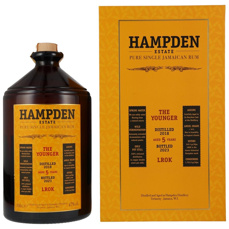 HAMPDEN 2018/2023 - 5 yo - LROK - The Younger - 3 LITER