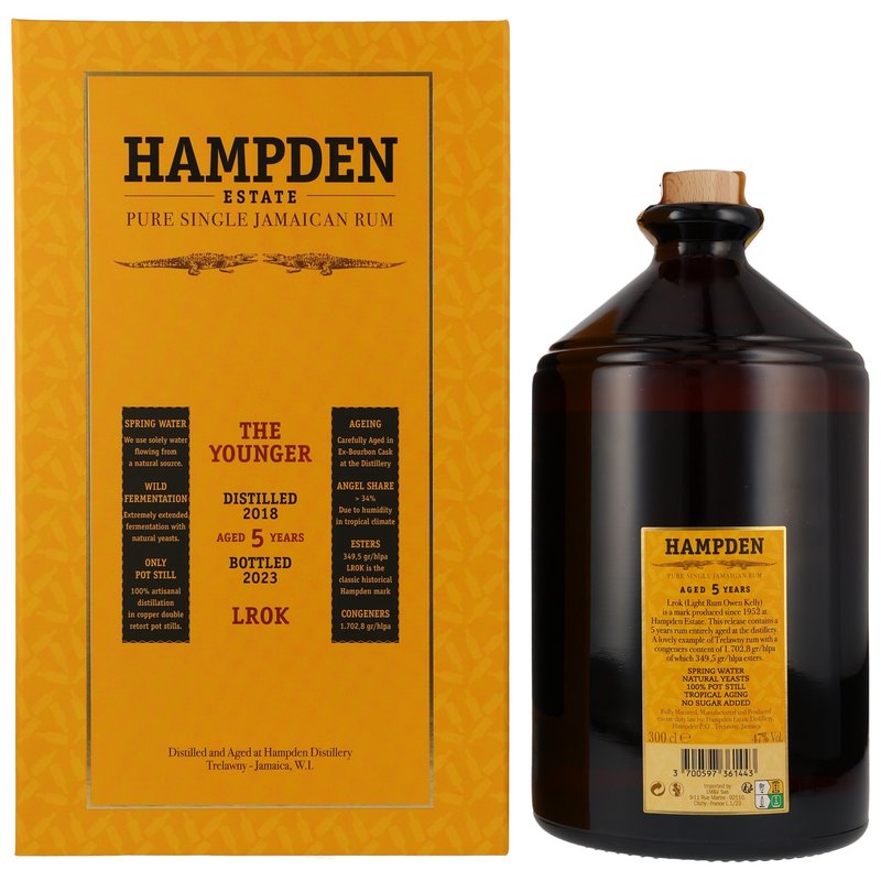 HAMPDEN 2018/2023 - 5 yo - LROK - The Younger - 3 LITER