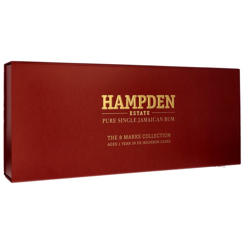 Hampden 8 Marks Collection 8x0,2l vieilli 1 an en ex-fûts de Bourbon