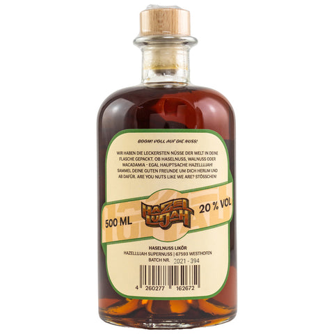 Hazellujah Hazelnut Liqueur