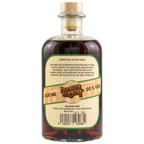 Hazellujah Walnut Liqueur