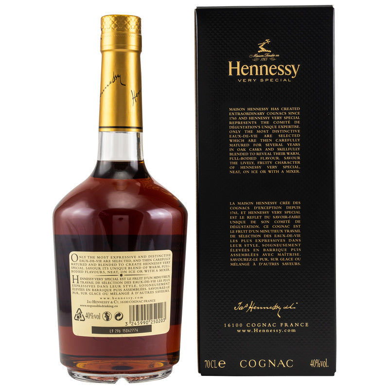 Hennessy VS Cognac - new design