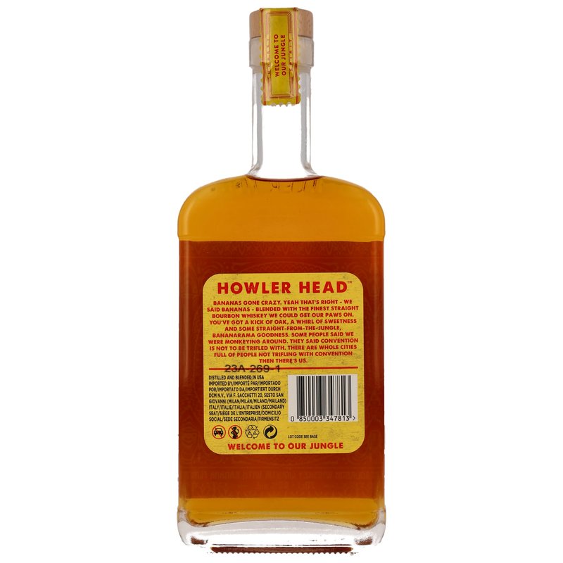 Liqueur de whisky à la banane Howler Head