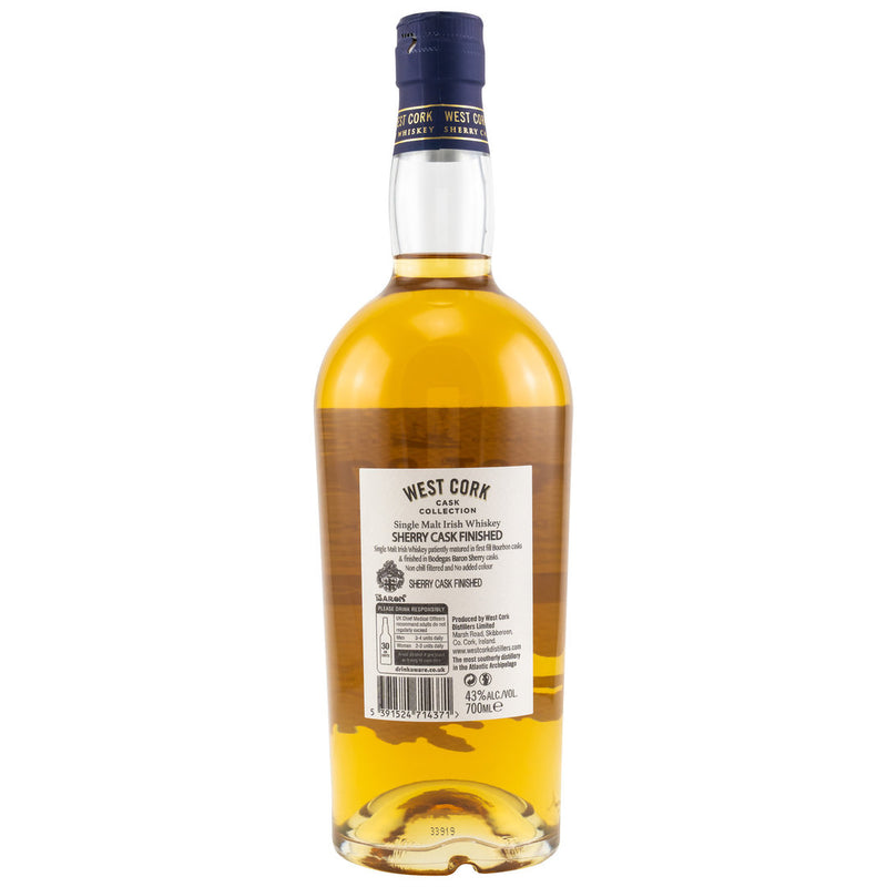 Finition fût de Sherry West Cork 0,7 L