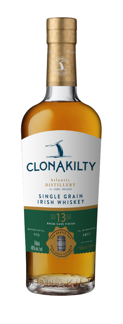 Clonakilty 13 ans fût de rhum single grain 0,7 l