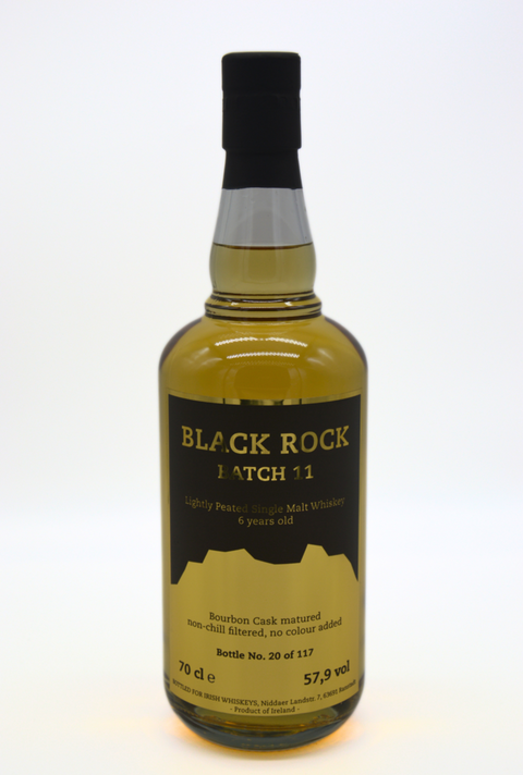 Black Rock Batch 11 Whisky Single Malt Légèrement Tourbé 0,7 l