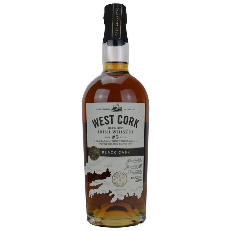 Whisky irlandais West Cork Black Cask 0,7 l