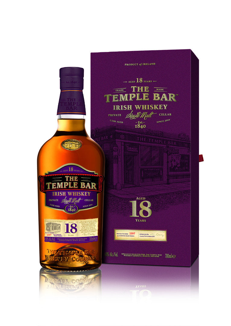 The Temple Bar 18 years 0.7 l