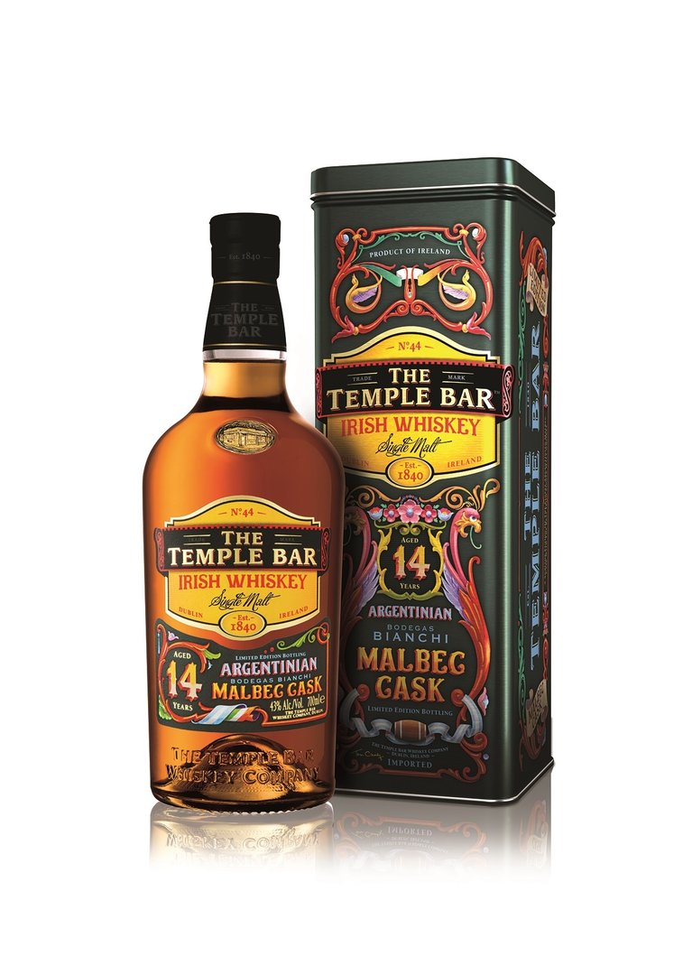 The Temple Bar 14 Ans Malbec Fût 0,7 l