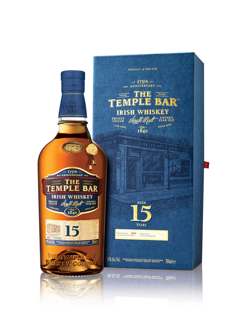 The Temple Bar 15 Years 0.7 l
