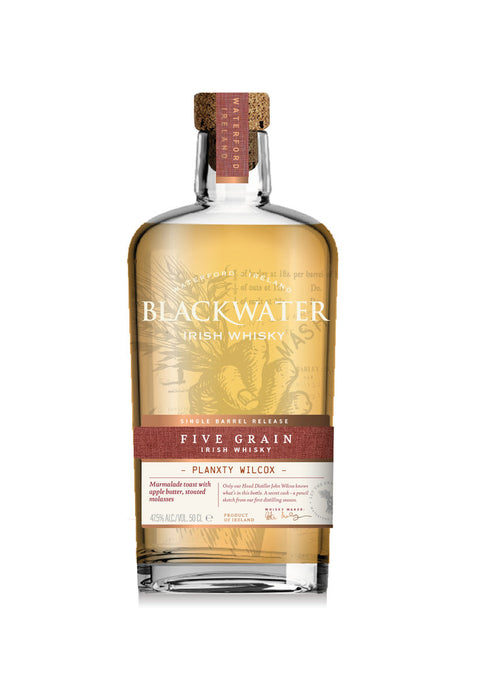 Blackwater Planxty Wilcox Five Grain Pot Still Whiskey 0,5 l