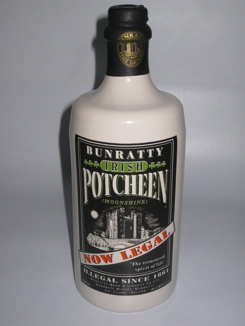 Bunratty Irish Potcheen Keramikflasche 0,7 l