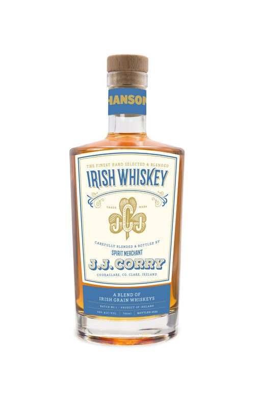 JJ Corry Le whisky irlandais Hanson 0,7 l
