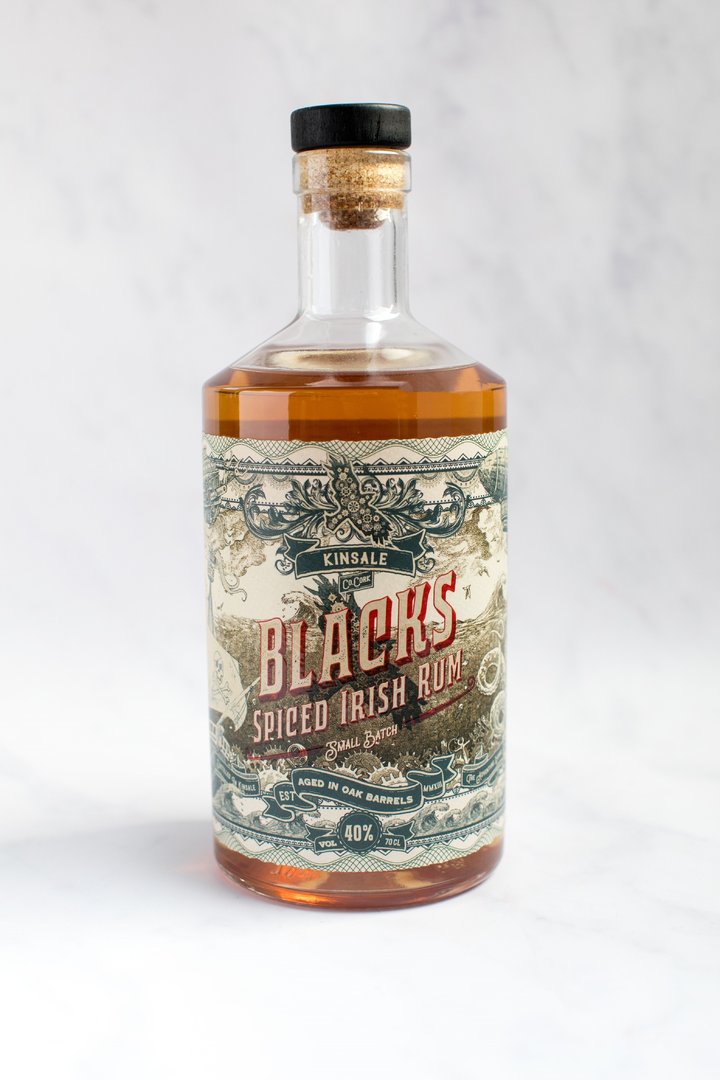 Rhum irlandais épicé Blacks 0,7 l