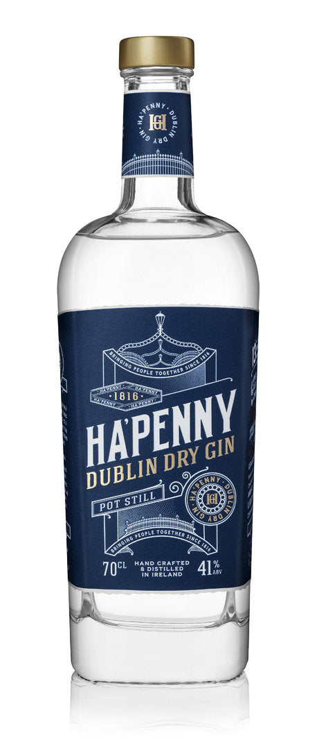 HA'PENNY Dublin Dry Gin 0,7 l