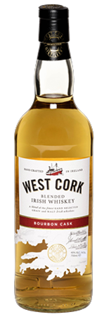 Whisky irlandais West Cork Blend 0,7 l