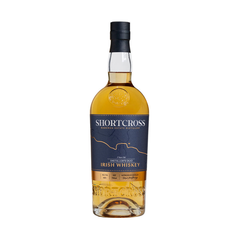 Shortcross Distiller's Duo 5 ans Malt &amp; Pot Still Whisky 0,7 l