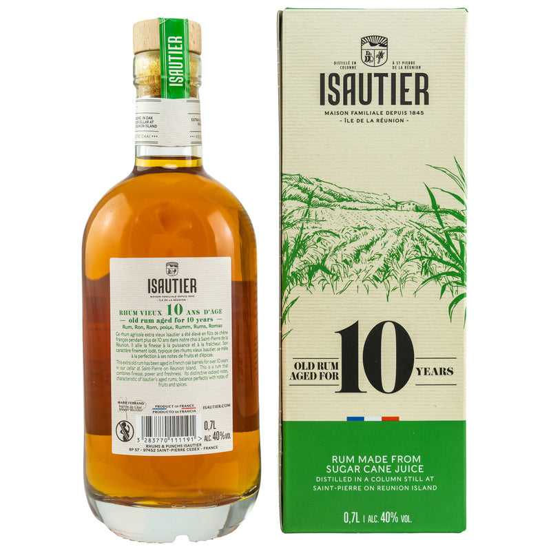 Rhum Isautier 10 ans