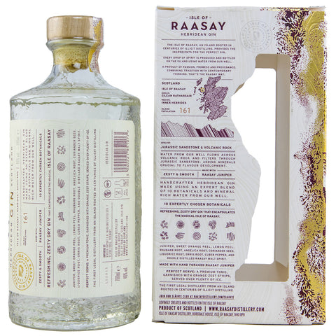 Isle of Raasay Hebridean Gin